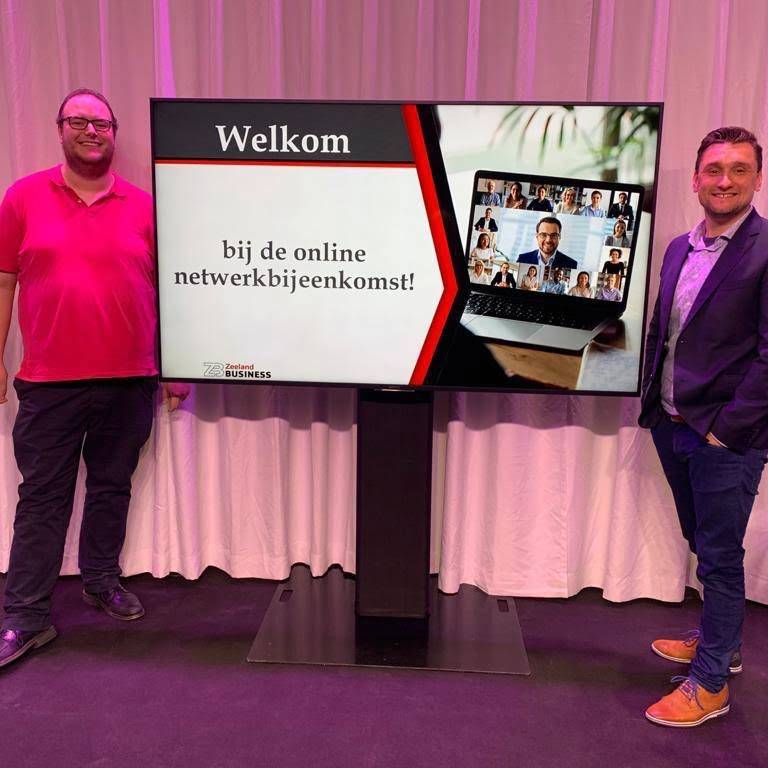Online netwerk bijeenkomst